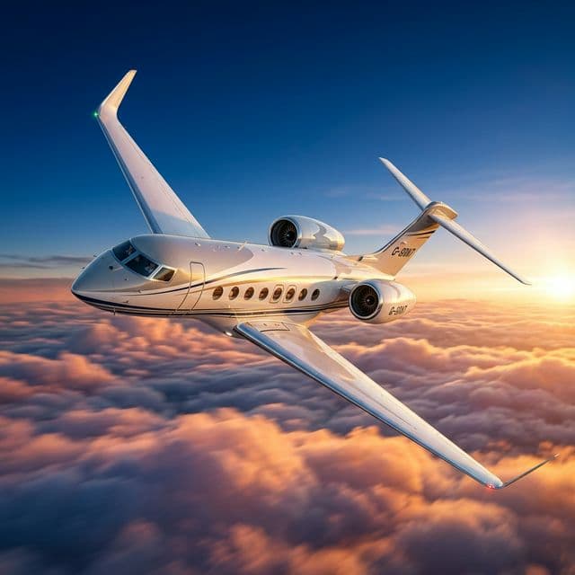 Luxury Private Jet Cinematic